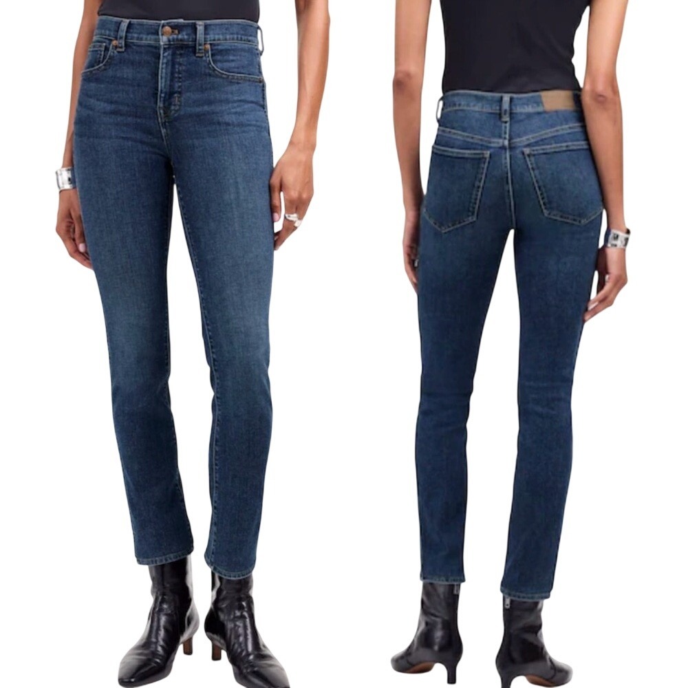 Madewell Stovepipe‎ Women's Jeans Mid-Rise, Color Blue, Size 26